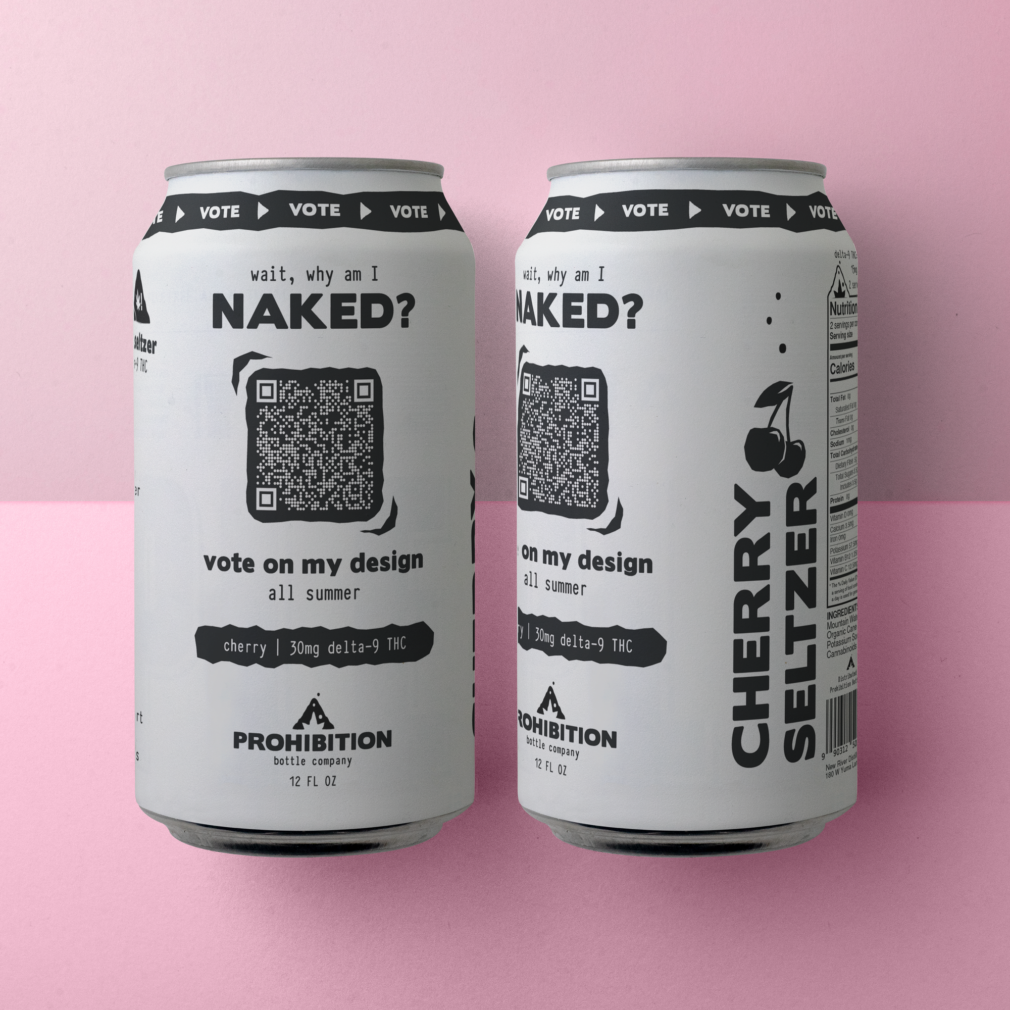 Cherry Seltzer | 12oz | Delta 9 Infusion